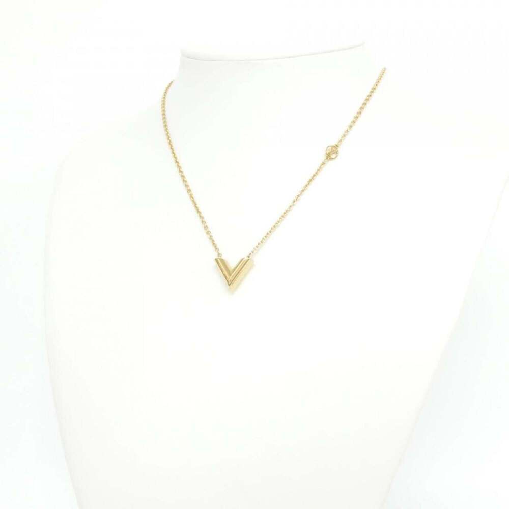 LOUIS VUITTON Gold Necklace - Picture 4 of 4